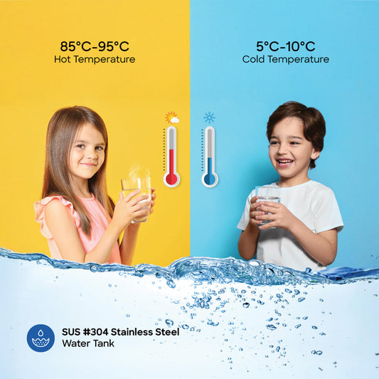 Sanford Hot & Cold Top Load Water Dispenser with Convenient Storage Cabinet | SF1412WD - buysanford