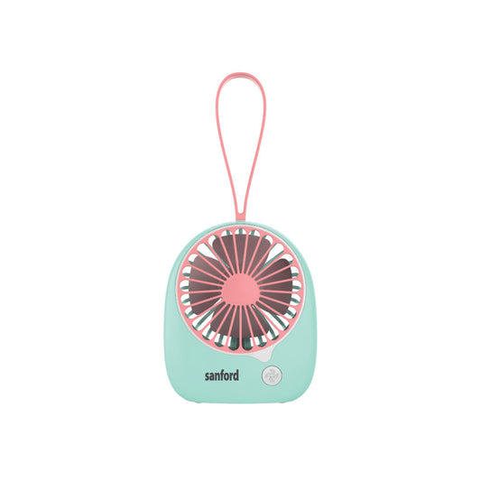 Sanford USB Rechargeable Mini Fan | 3-Speed | Micro-USB Charging | 6-Hour Runtime | Overcharge Protection | Silent Operation - buysanford