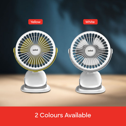 Sanford Rechargeable Clip  Fan | SF6664PCF - buysanford