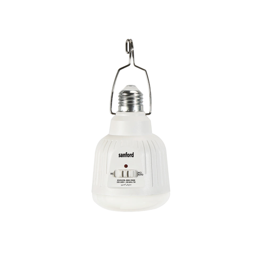 Sanford Rechargeable LED Emergency Light | 40 SMD LEDs | 500 Lumens | 7W | Cool White | 3-Hour Backup - buysanford