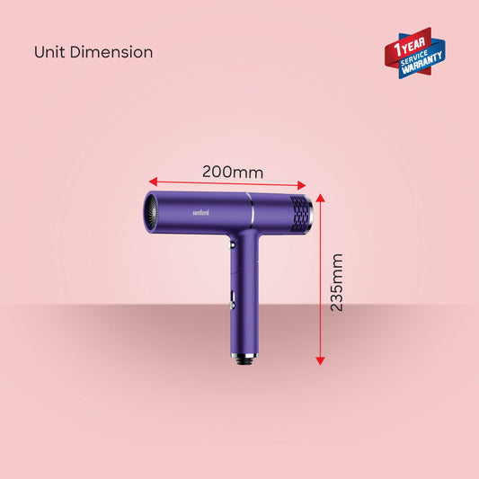 Sanford 2200W Foldable Hair Dryer – 2‑Speed, 3‑Heat setting | SF9678HD - buysanford