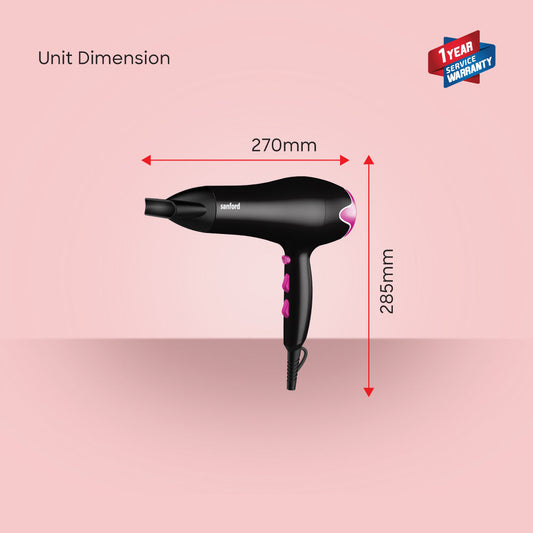 Sanford High-Performance 2000W Professional  Hair Dryer | SF9694HD - buysanford