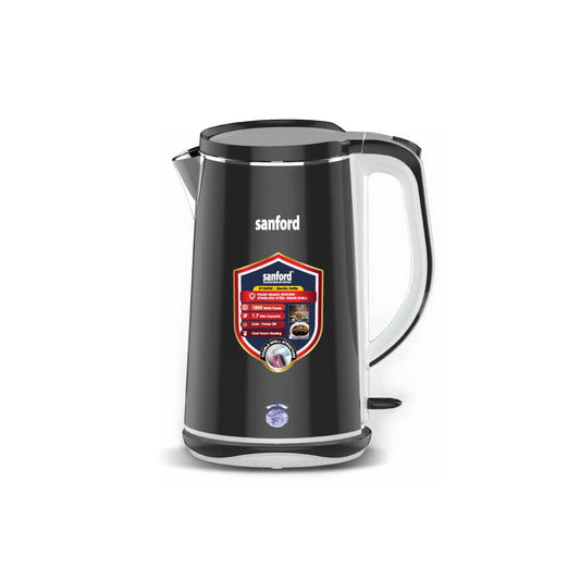 Sanford  1.7 L Double Layer Cordless Electric Kettle | SF1869EK - SANFORD MIDDLE EAST DWC L.L.C